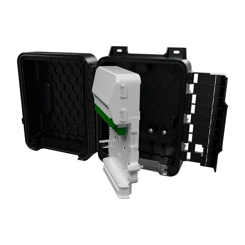 Caixa Terminal Optica Conectorizada FK-CTO(16MT Splitter 1X8